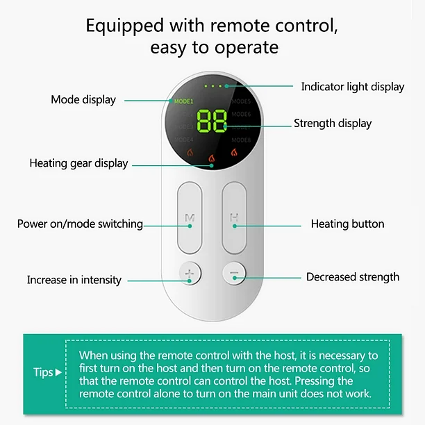 Wireless EMS Neck & Shoulder Massager Patch