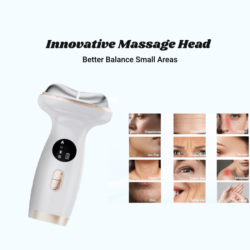 LED Face & Neck Massager. Gift for Mom or Her