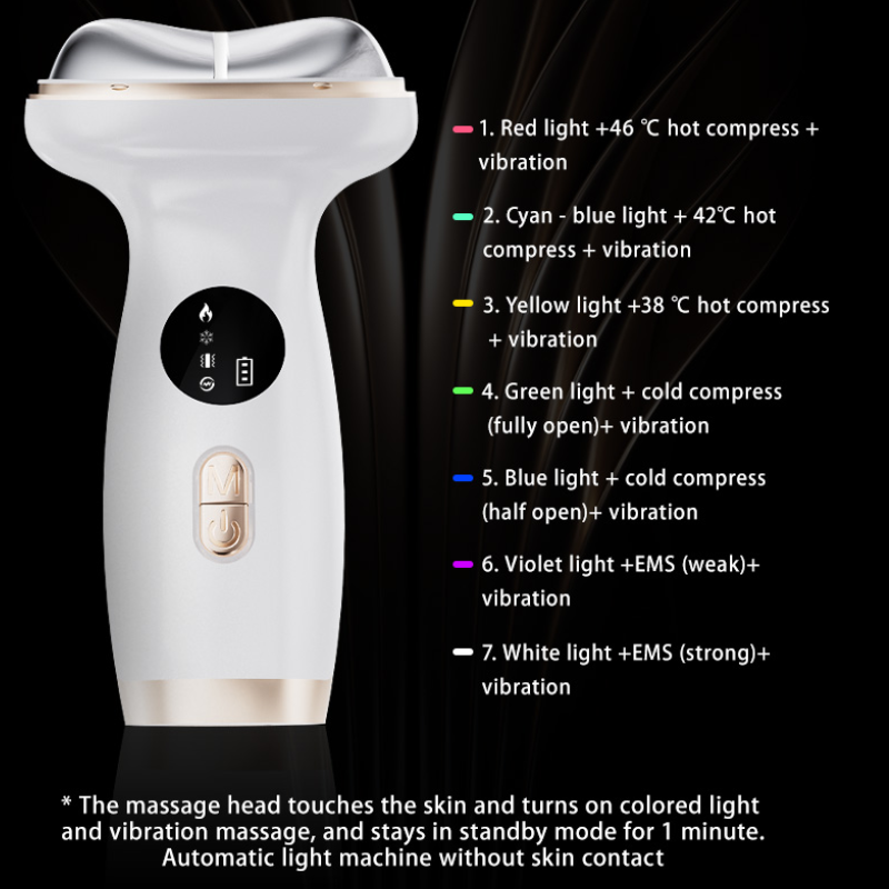 LED Face & Neck Massager. Gift for Mom or Her