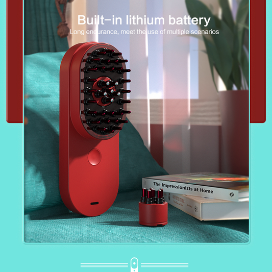 Portable Mini Electric Ionic Hair Brush
