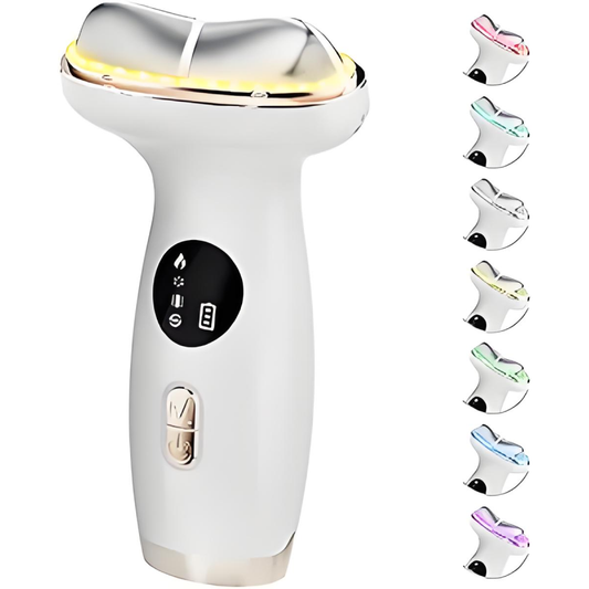 LED Face & Neck Massager. Gift for Mom or Her