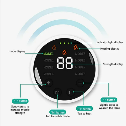 Wireless EMS Neck & Shoulder Massager Patch