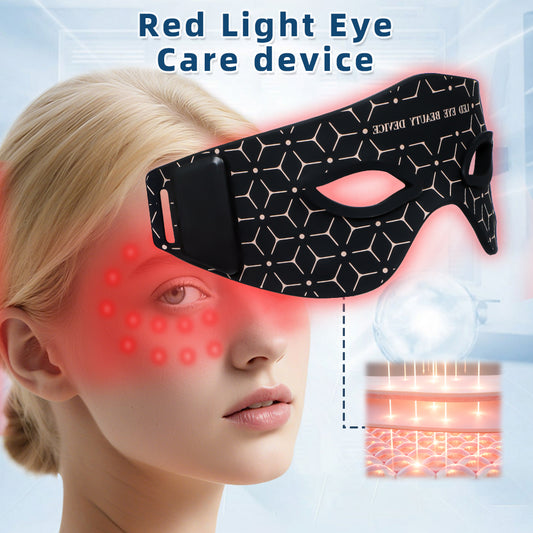 Silicone LED Eye Mask – 630nm Red & 850nm Infrared Light Therapy