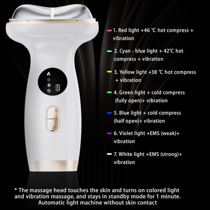LED Face & Neck Massager. Gift for Mom or Her