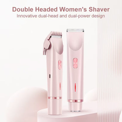 2025 Upgrade Dual Head 2-in-1 Shaver & Bikini Trimmer