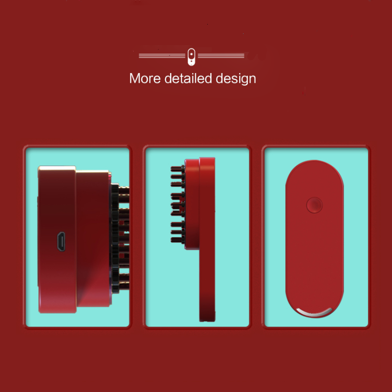 Portable Mini Electric Ionic Hair Brush