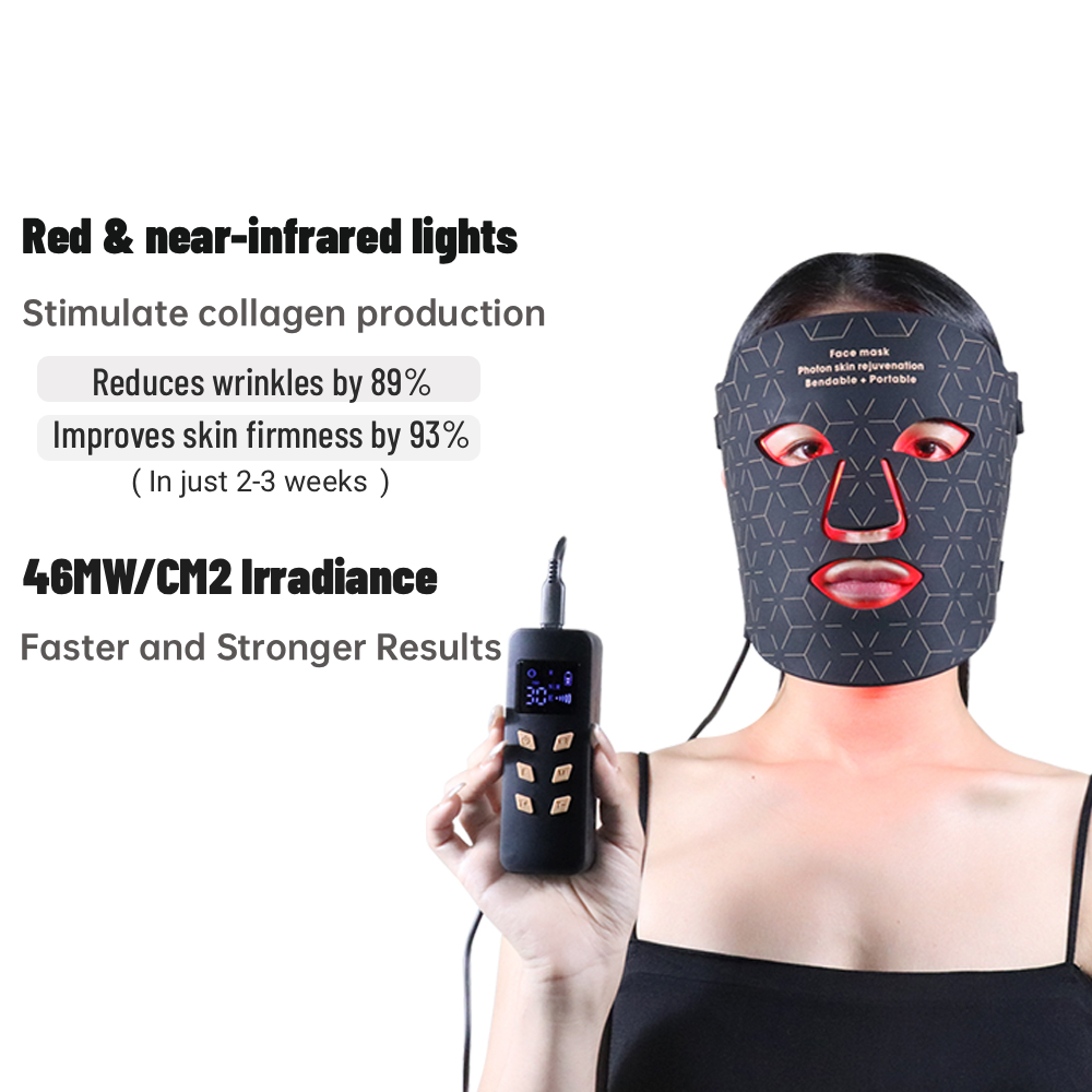 LED Red Light Therapy Face Mask