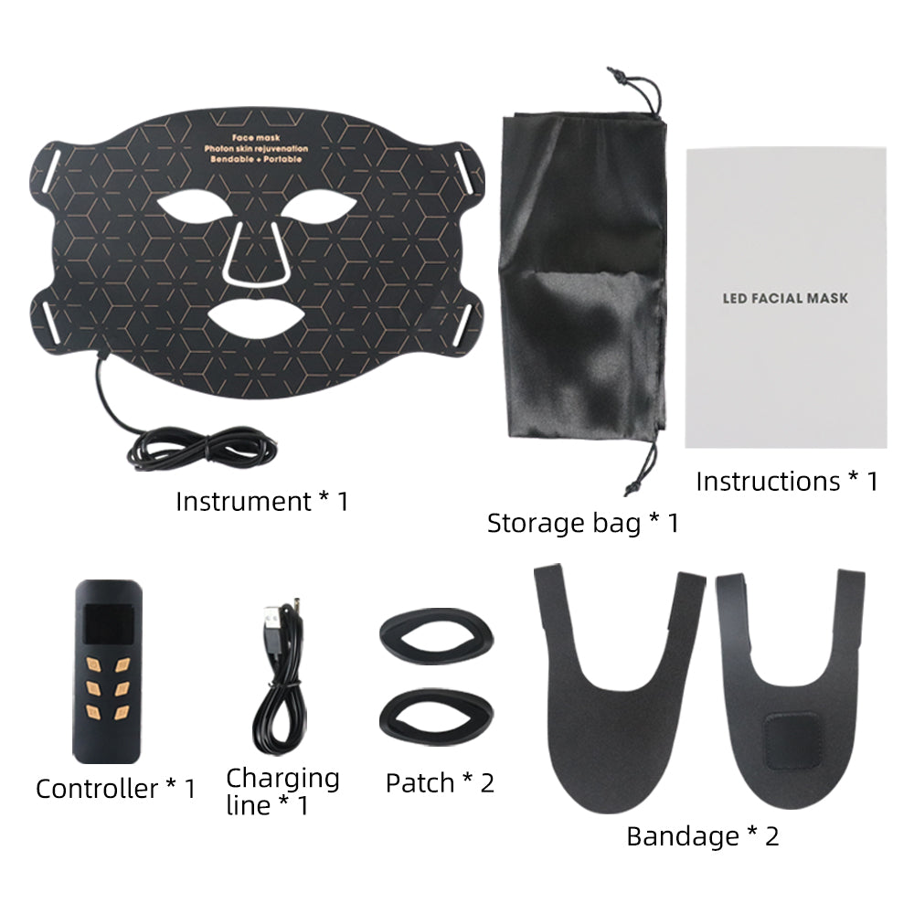 LED Red Light Therapy Face Mask